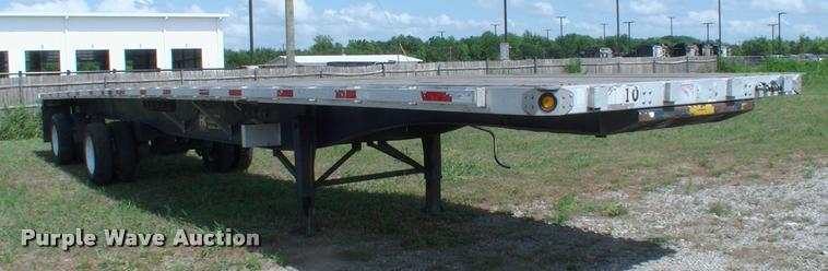 image for item DK9697 1998 Utility flatbed trailer