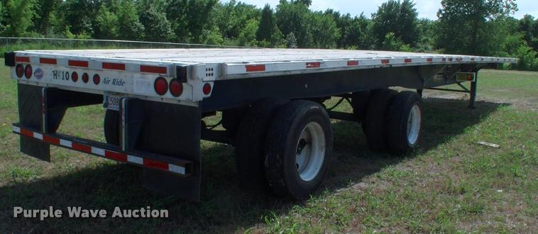 image for item DK9697 1998 Utility flatbed trailer