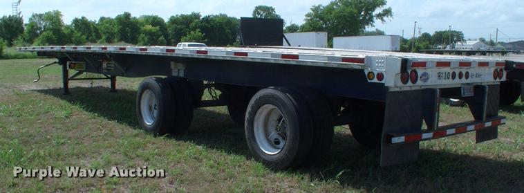 image for item DK9697 1998 Utility flatbed trailer