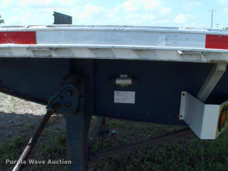 image for item DK9697 1998 Utility flatbed trailer