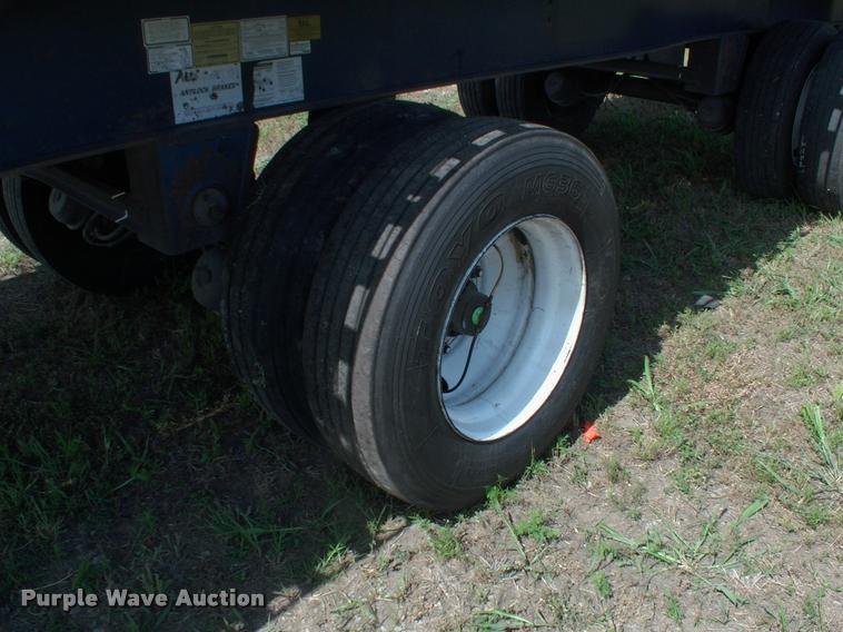 image for item DK9697 1998 Utility flatbed trailer