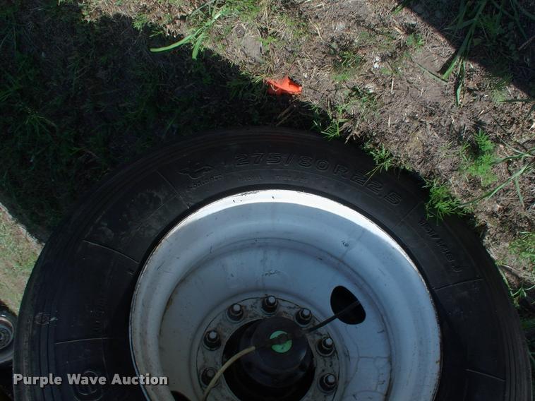 image for item DK9697 1998 Utility flatbed trailer