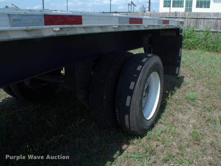 image for item DK9697 1998 Utility flatbed trailer