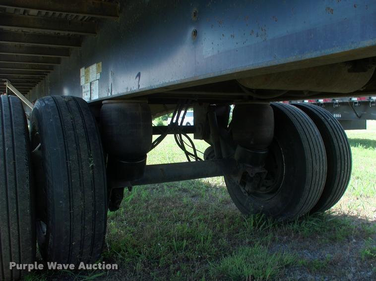 image for item DK9697 1998 Utility flatbed trailer