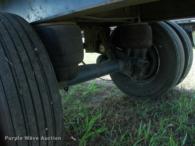 image for item DK9697 1998 Utility flatbed trailer