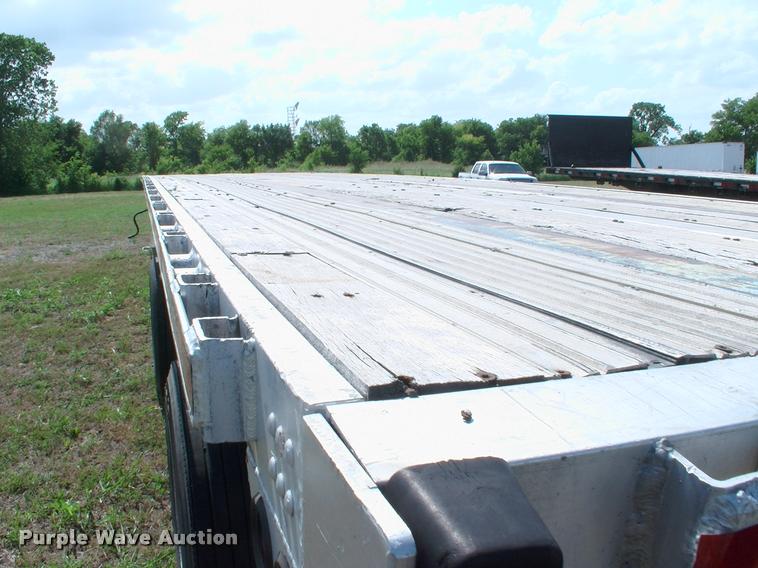 image for item DK9697 1998 Utility flatbed trailer