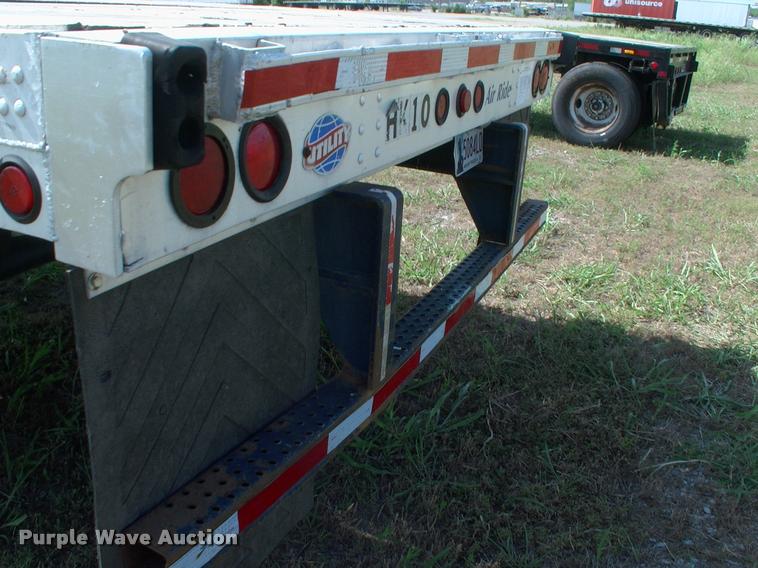 image for item DK9697 1998 Utility flatbed trailer