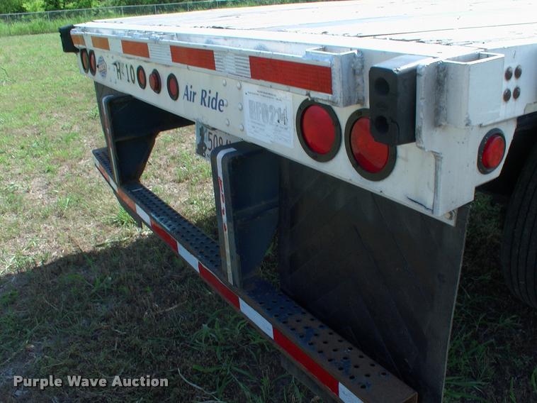 image for item DK9697 1998 Utility flatbed trailer