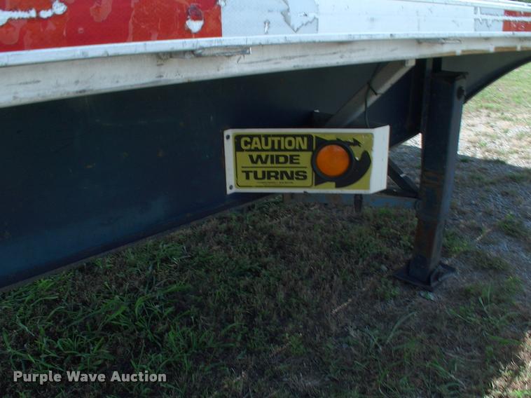 image for item DK9697 1998 Utility flatbed trailer