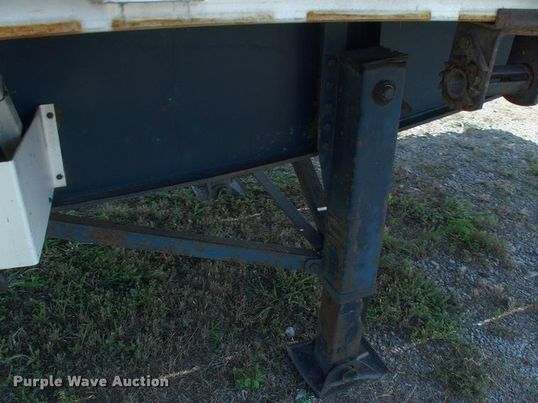 image for item DK9697 1998 Utility flatbed trailer