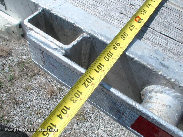 image for item DK9697 1998 Utility flatbed trailer