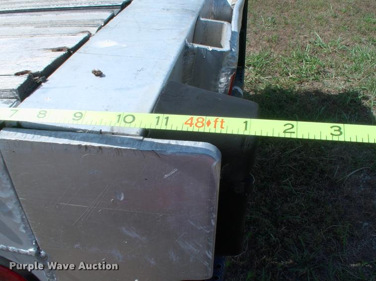 image for item DK9697 1998 Utility flatbed trailer