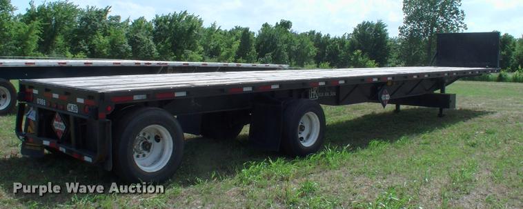 image for item DK9698 2000 Lufkin FL-11 flatbed trailer