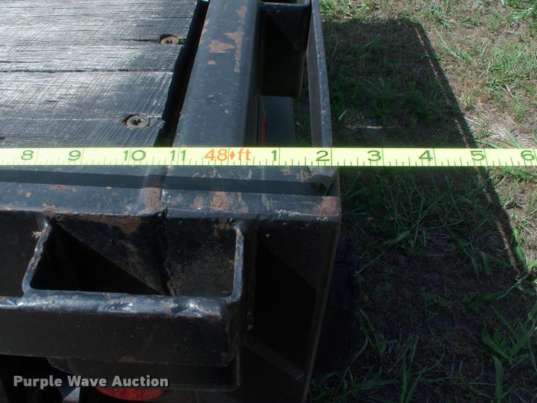 image for item DK9698 2000 Lufkin FL-11 flatbed trailer