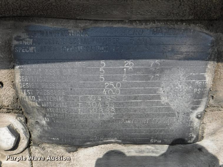 image for item K5919 1976 Acro tanker trailer