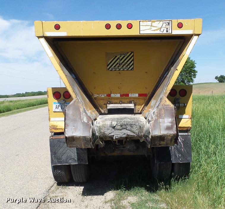 image for item L5600 1991 Flowboy live bottom trailer