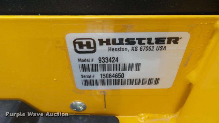 image for item AR9792 2015 Hustler FasTrak 933424 ZTR lawn mower