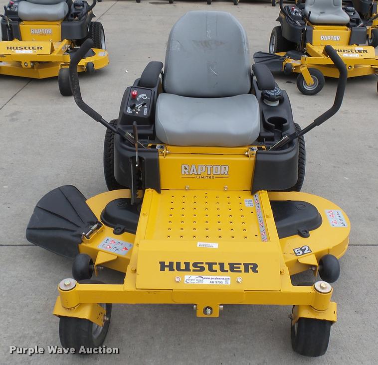 image for item AR9795 2016 Hustler Raptor Limited 934802 ZTR lawn mower