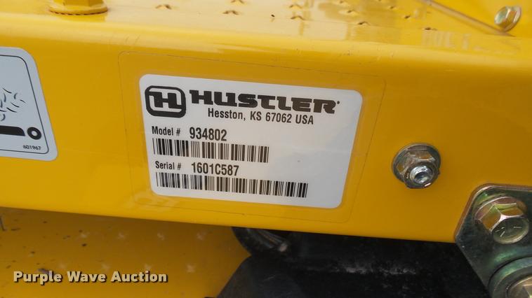 image for item AR9795 2016 Hustler Raptor Limited 934802 ZTR lawn mower