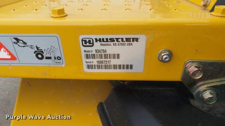 image for item AR9796 2016 Hustler Raptor 934794 ZTR lawn mower