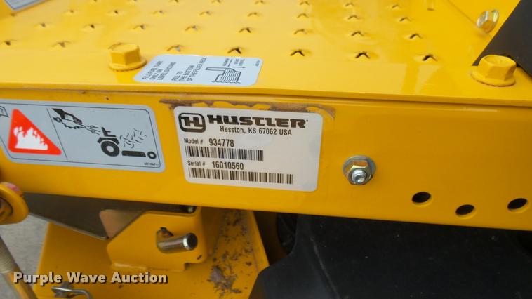 image for item AR9798 2016 Hustler Raptor SD 934778 ZTR lawn mower