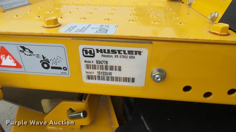 image for item AR9799 2015 Hustler Raptor SD 934778 ZTR lawn mower