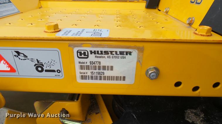 image for item AR9800 2015 Hustler Raptor SD 934778 ZTR lawn mower