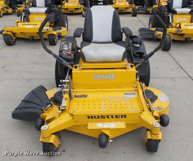 image for item AR9802 2016 Hustler Raptor Flip-Up 934745 ZTR lawn mower