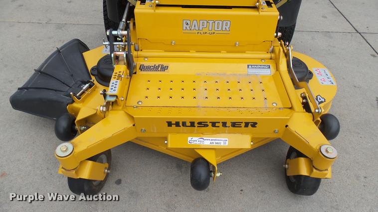image for item AR9802 2016 Hustler Raptor Flip-Up 934745 ZTR lawn mower
