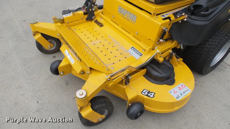 image for item AR9802 2016 Hustler Raptor Flip-Up 934745 ZTR lawn mower