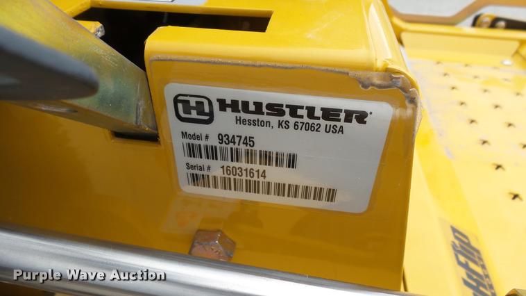 image for item AR9802 2016 Hustler Raptor Flip-Up 934745 ZTR lawn mower