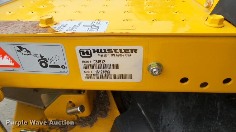 image for item AR9803 2015 Hustler Raptor SD 934612 ZTR lawn mower