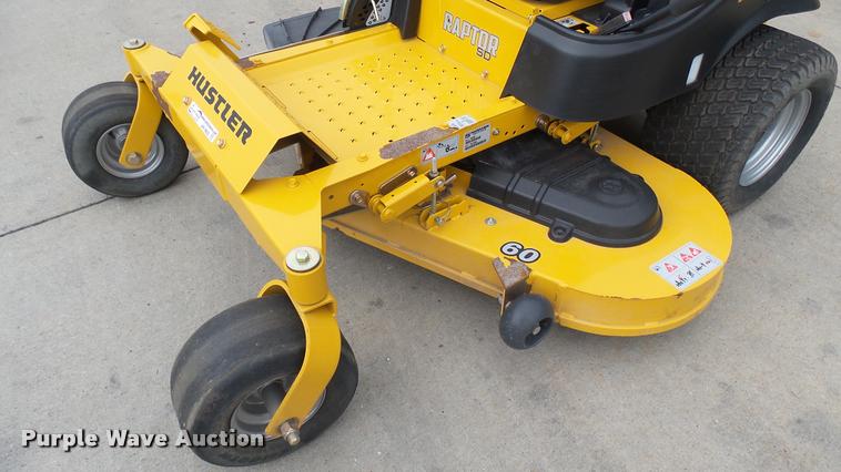 image for item AR9803 2015 Hustler Raptor SD 934612 ZTR lawn mower
