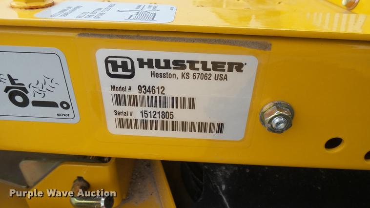 image for item AR9804 2015 Hustler Raptor SD 934612 ZTR lawn mower