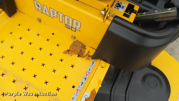 image for item AR9805 2015 Hustler Raptor SD 934612 ZTR lawn mower