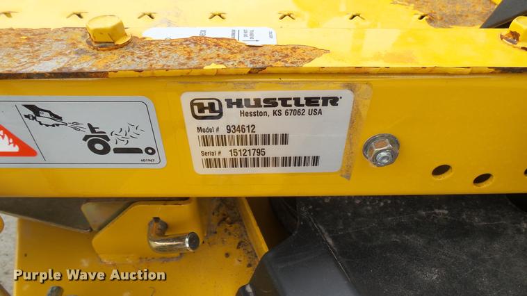 image for item AR9805 2015 Hustler Raptor SD 934612 ZTR lawn mower