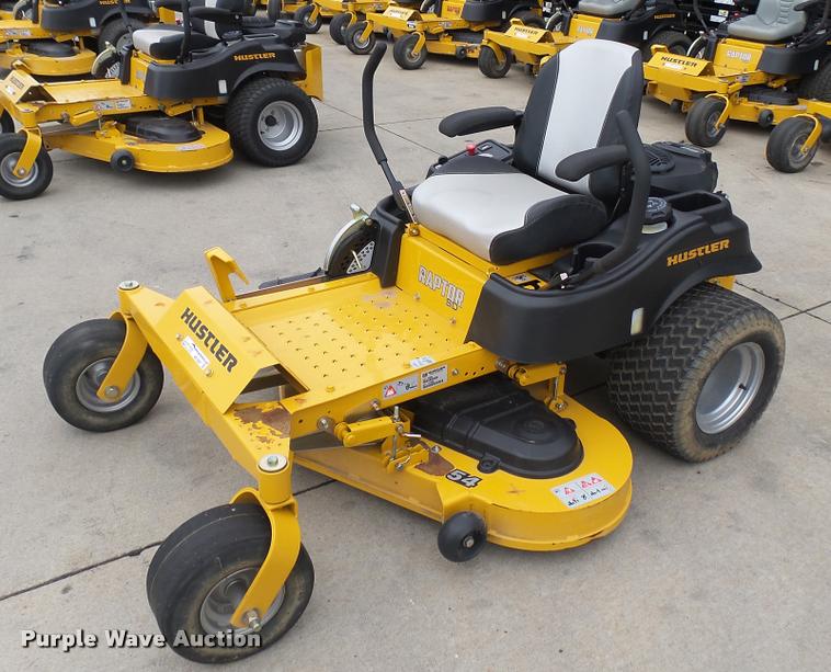 image for item AR9807 2015 Hustler Raptor SD 934604 ZTR lawn mower