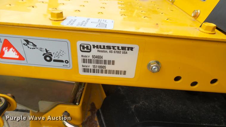 image for item AR9807 2015 Hustler Raptor SD 934604 ZTR lawn mower