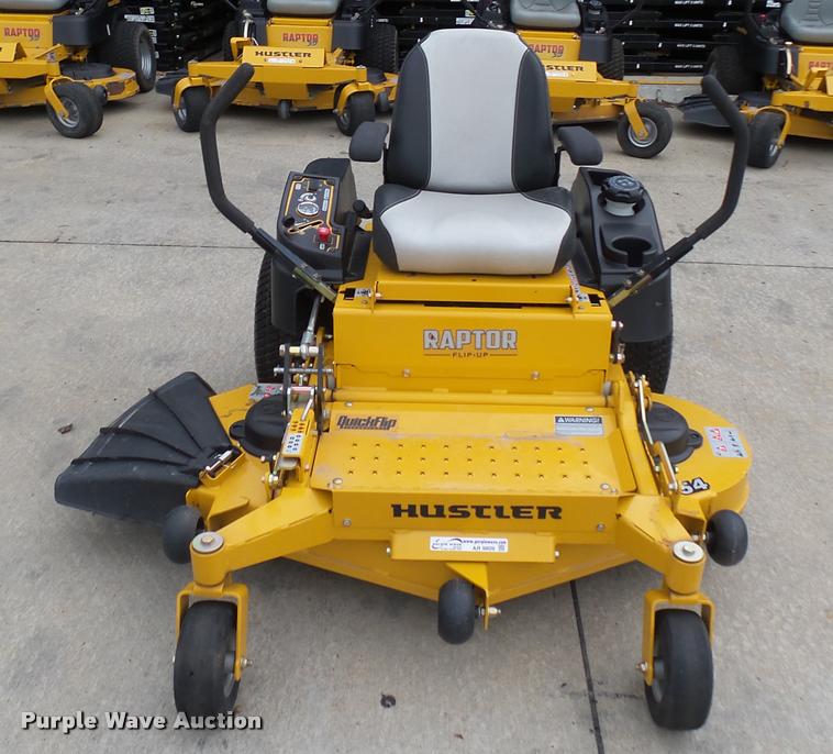 image for item AR9809 2016 Hustler Raptor Flip-Up 933622 ZTR lawn mower