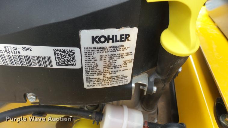 image for item AR9809 2016 Hustler Raptor Flip-Up 933622 ZTR lawn mower