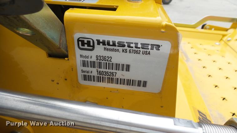 image for item AR9809 2016 Hustler Raptor Flip-Up 933622 ZTR lawn mower