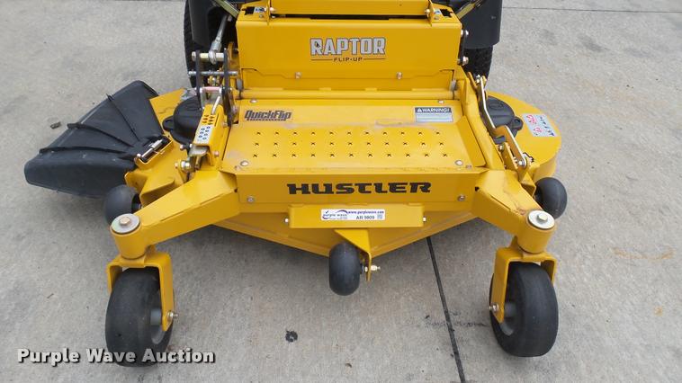image for item AR9809 2016 Hustler Raptor Flip-Up 933622 ZTR lawn mower