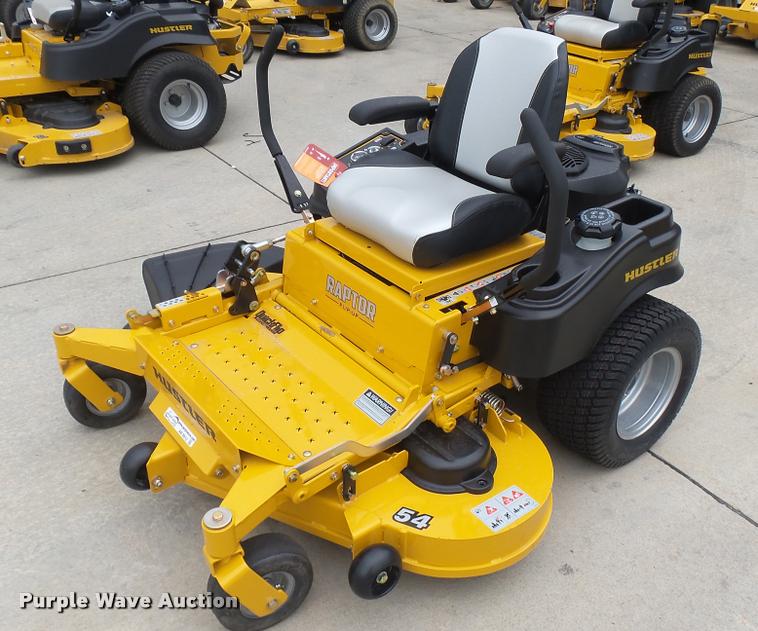 image for item AR9810 2016 Hustler Raptor Flip-Up 933622 ZTR lawn mower