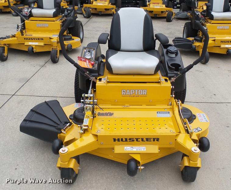 image for item AR9810 2016 Hustler Raptor Flip-Up 933622 ZTR lawn mower