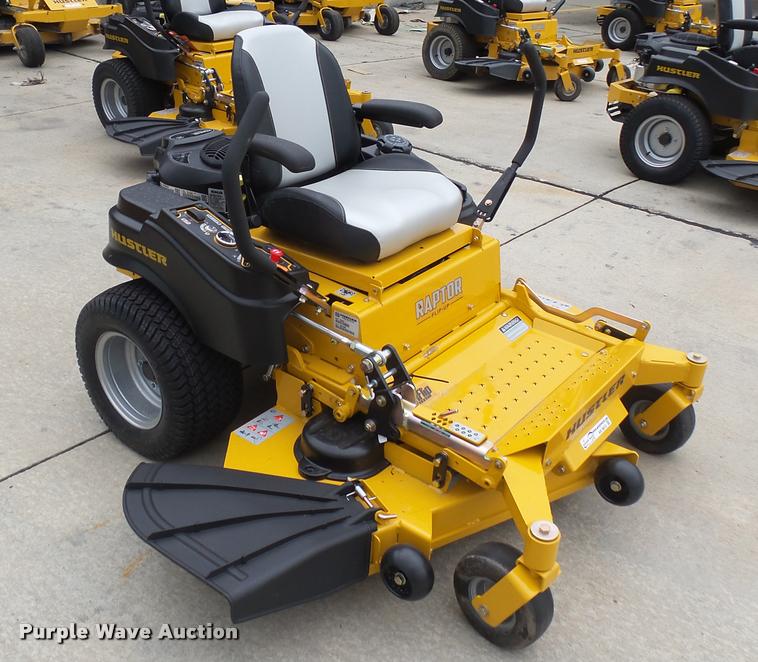 image for item AR9810 2016 Hustler Raptor Flip-Up 933622 ZTR lawn mower