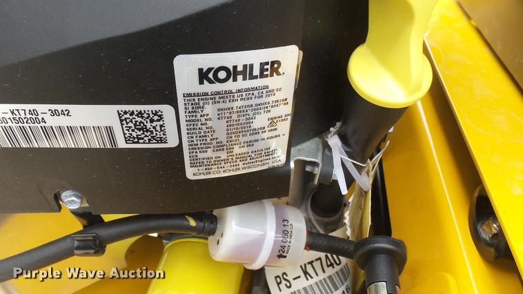 image for item AR9810 2016 Hustler Raptor Flip-Up 933622 ZTR lawn mower