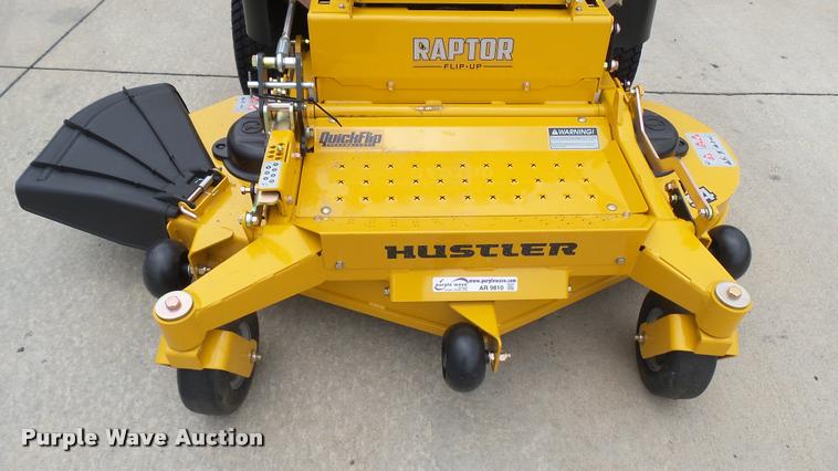 image for item AR9810 2016 Hustler Raptor Flip-Up 933622 ZTR lawn mower