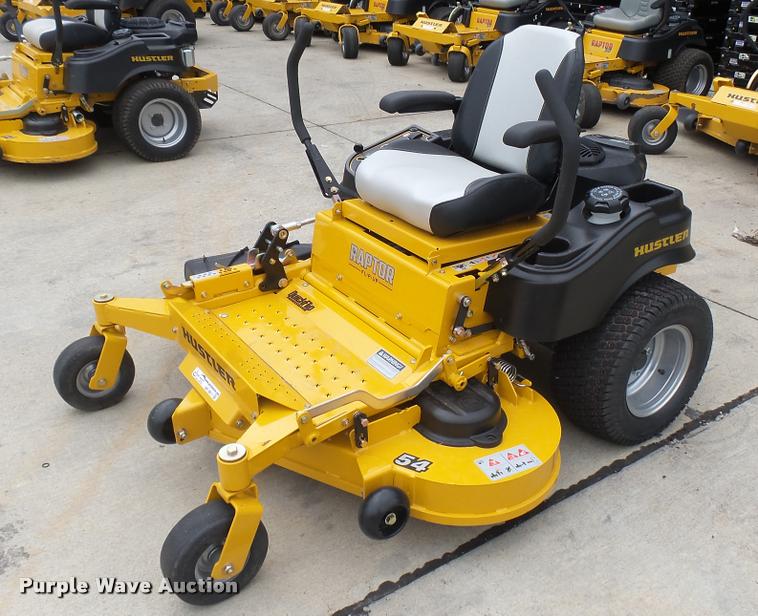 image for item AR9811 2016 Hustler Raptor Flip-Up 933622 ZTR lawn mower