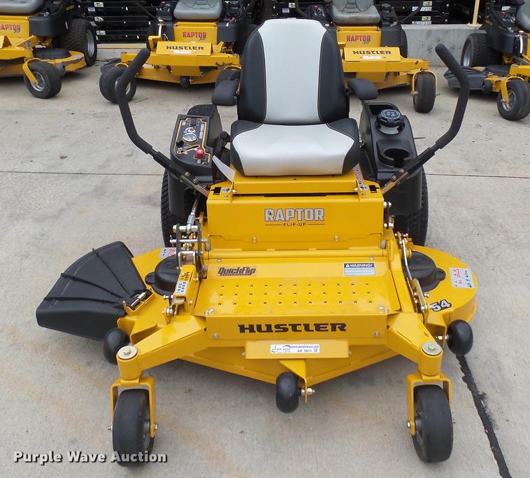 image for item AR9811 2016 Hustler Raptor Flip-Up 933622 ZTR lawn mower