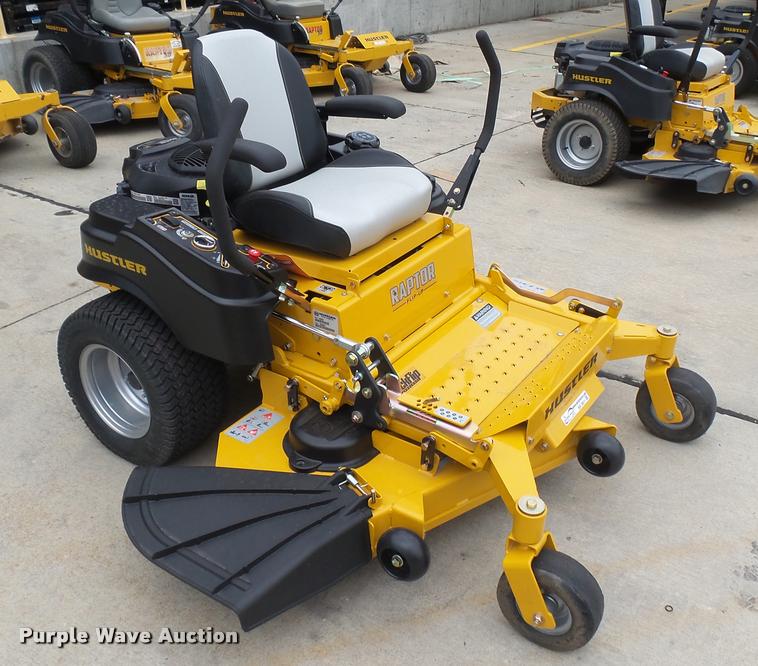 image for item AR9811 2016 Hustler Raptor Flip-Up 933622 ZTR lawn mower